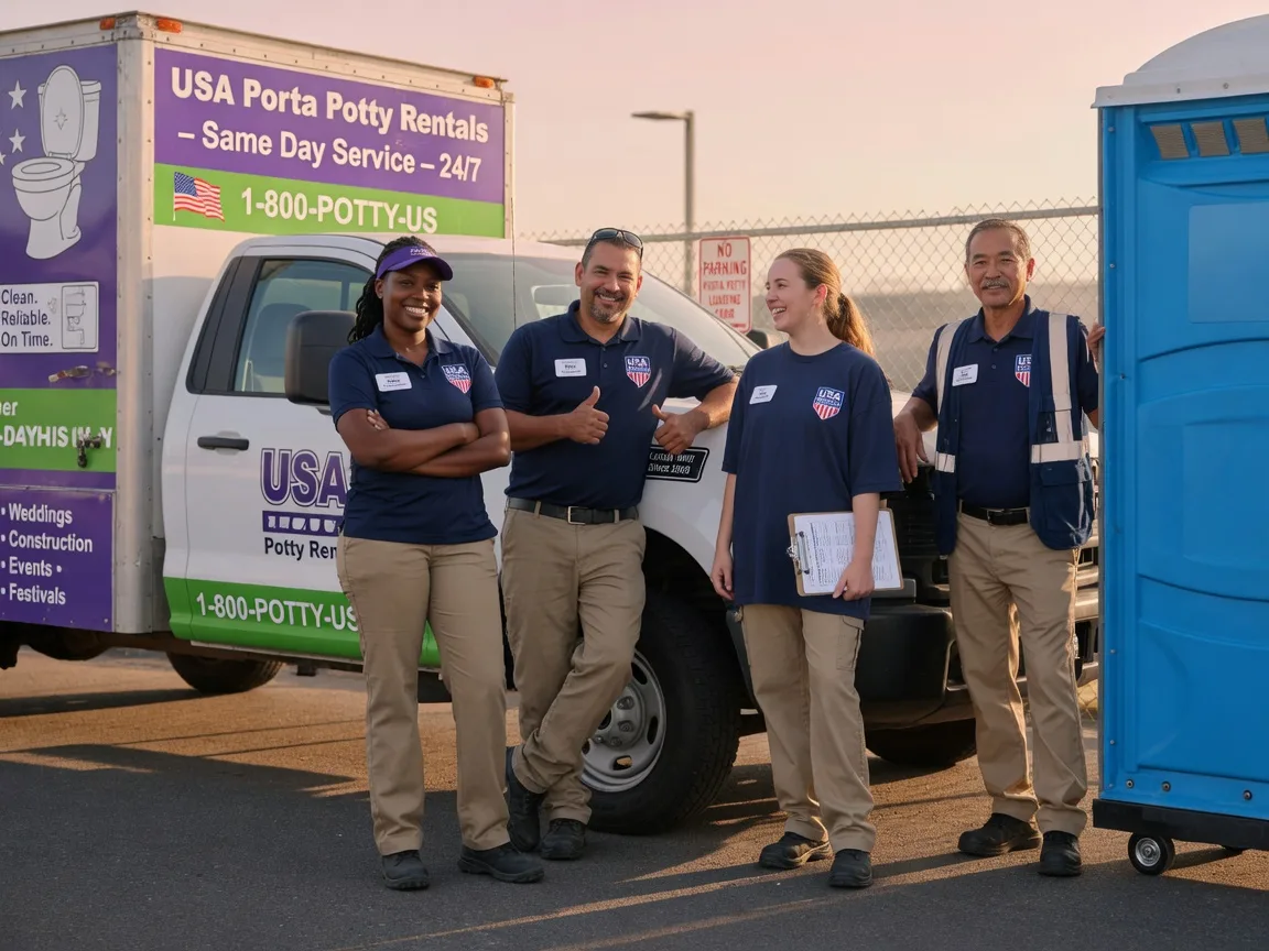 Porta Potty Rental company in Leslie, GA